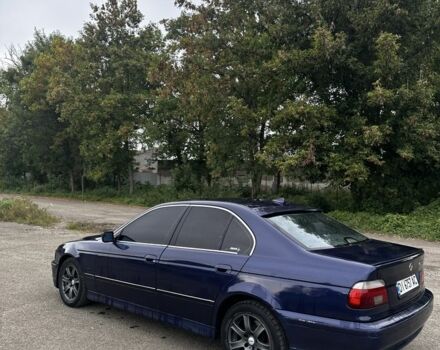 Синий БМВ 5 Серия, объемом двигателя 2.5 л и пробегом 350 тыс. км за 3300 $, фото 7 на Automoto.ua