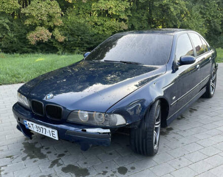 Синий БМВ 5 Серия, объемом двигателя 3.5 л и пробегом 270 тыс. км за 4500 $, фото 6 на Automoto.ua