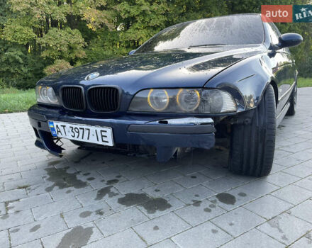 Синий БМВ 5 Серия, объемом двигателя 3.5 л и пробегом 270 тыс. км за 4500 $, фото 8 на Automoto.ua