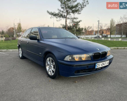 Синий БМВ 5 Серия, объемом двигателя 2 л и пробегом 300 тыс. км за 2999 $, фото 3 на Automoto.ua
