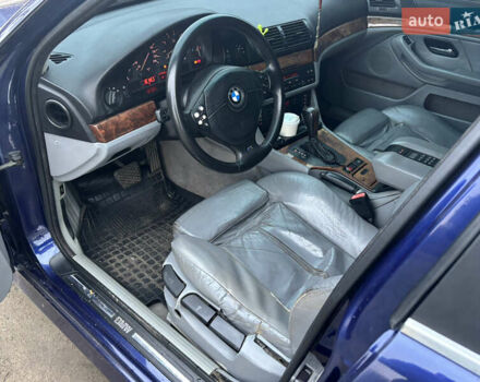 Синій БМВ 5 Серія, об'ємом двигуна 2.8 л та пробігом 347 тис. км за 4600 $, фото 12 на Automoto.ua