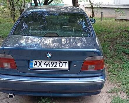 Синий БМВ 5 Серия, объемом двигателя 2.49 л и пробегом 360 тыс. км за 4000 $, фото 1 на Automoto.ua