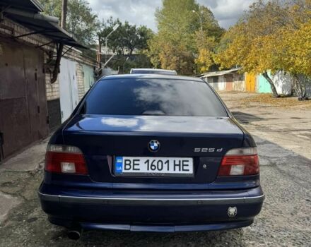 Синий БМВ 5 Серия, объемом двигателя 2.5 л и пробегом 320 тыс. км за 3550 $, фото 2 на Automoto.ua