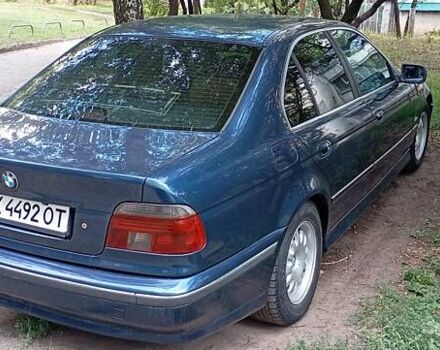 Синий БМВ 5 Серия, объемом двигателя 2.49 л и пробегом 360 тыс. км за 4000 $, фото 2 на Automoto.ua