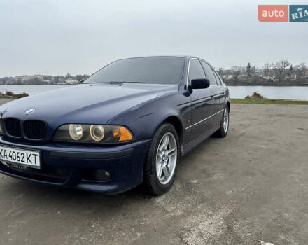 Синій БМВ 5 Серія, об'ємом двигуна 2.8 л та пробігом 347 тис. км за 4600 $, фото 1 на Automoto.ua
