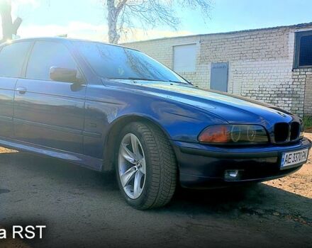 Синий БМВ 5 Серия, объемом двигателя 2.5 л и пробегом 352 тыс. км за 4600 $, фото 5 на Automoto.ua