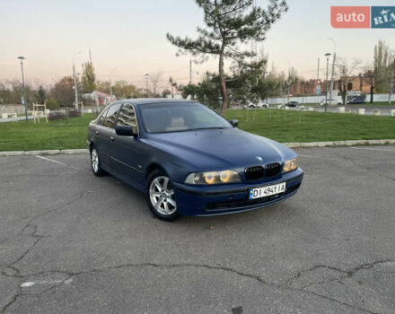Синий БМВ 5 Серия, объемом двигателя 2 л и пробегом 300 тыс. км за 2999 $, фото 2 на Automoto.ua
