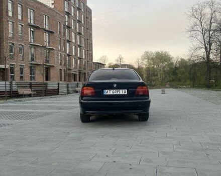 Синий БМВ 5 Серия, объемом двигателя 2 л и пробегом 255 тыс. км за 3900 $, фото 3 на Automoto.ua