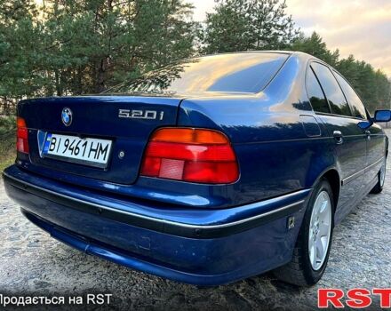 Синий БМВ 5 Серия, объемом двигателя 2 л и пробегом 300 тыс. км за 4900 $, фото 4 на Automoto.ua