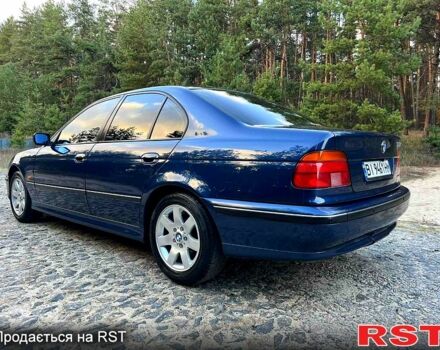 Синий БМВ 5 Серия, объемом двигателя 2 л и пробегом 300 тыс. км за 4900 $, фото 5 на Automoto.ua