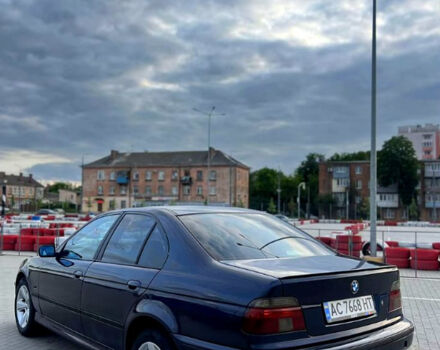 Синий БМВ 5 Серия, объемом двигателя 2.5 л и пробегом 375 тыс. км за 2500 $, фото 4 на Automoto.ua