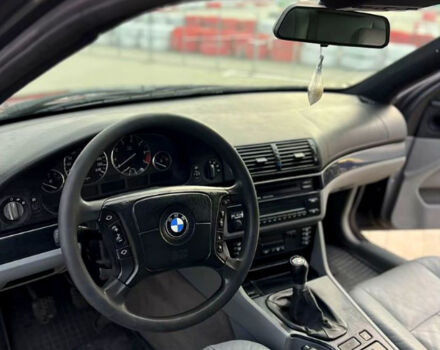 Синий БМВ 5 Серия, объемом двигателя 2.5 л и пробегом 375 тыс. км за 2500 $, фото 7 на Automoto.ua