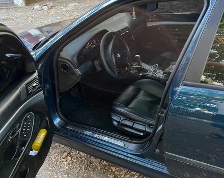 Синий БМВ 5 Серия, объемом двигателя 3.5 л и пробегом 450 тыс. км за 5500 $, фото 10 на Automoto.ua