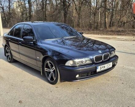 Синий БМВ 5 Серия, объемом двигателя 2.5 л и пробегом 400 тыс. км за 9000 $, фото 6 на Automoto.ua