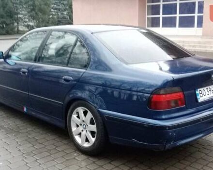 Синий БМВ 5 Серия, объемом двигателя 2.5 л и пробегом 353 тыс. км за 3500 $, фото 3 на Automoto.ua