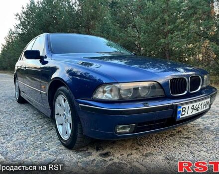 Синий БМВ 5 Серия, объемом двигателя 2 л и пробегом 300 тыс. км за 4900 $, фото 1 на Automoto.ua