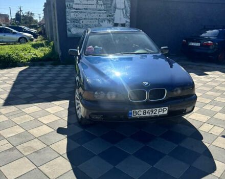 Синий БМВ 5 Серия, объемом двигателя 2.5 л и пробегом 445 тыс. км за 6000 $, фото 3 на Automoto.ua