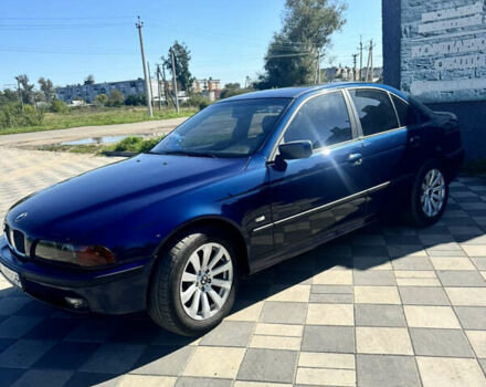 Синий БМВ 5 Серия, объемом двигателя 2.5 л и пробегом 445 тыс. км за 6000 $, фото 4 на Automoto.ua
