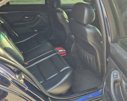 Синий БМВ 5 Серия, объемом двигателя 2.5 л и пробегом 400 тыс. км за 9000 $, фото 15 на Automoto.ua