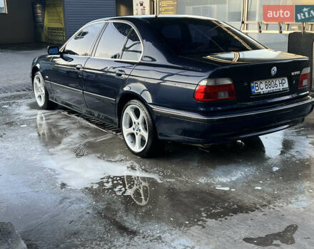 Синий БМВ 5 Серия, объемом двигателя 3.5 л и пробегом 485 тыс. км за 7000 $, фото 1 на Automoto.ua