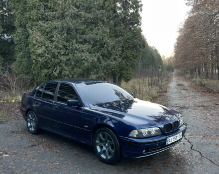 Синій БМВ 5 Серія, об'ємом двигуна 2.49 л та пробігом 330 тис. км за 4200 $, фото 1 на Automoto.ua