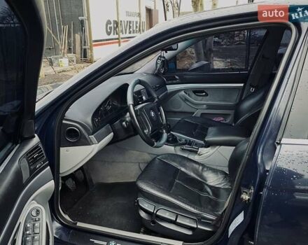 Синий БМВ 5 Серия, объемом двигателя 2 л и пробегом 374 тыс. км за 4500 $, фото 2 на Automoto.ua