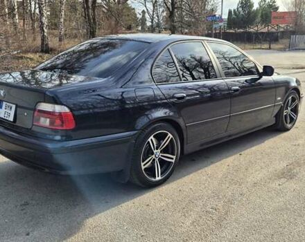 Синий БМВ 5 Серия, объемом двигателя 2.5 л и пробегом 400 тыс. км за 9000 $, фото 4 на Automoto.ua