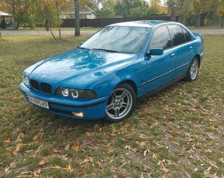 Синий БМВ 5 Серия, объемом двигателя 1.99 л и пробегом 300 тыс. км за 3500 $, фото 3 на Automoto.ua