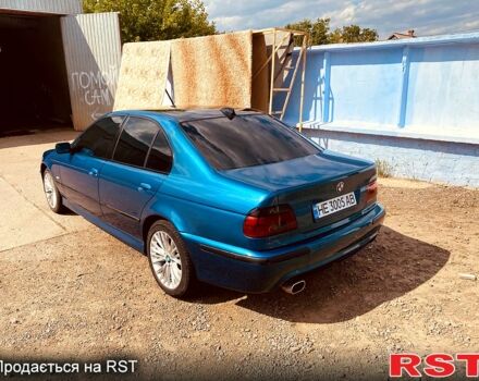 Синий БМВ 5 Серия, объемом двигателя 2 л и пробегом 360 тыс. км за 5000 $, фото 4 на Automoto.ua