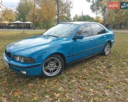 Синий БМВ 5 Серия, объемом двигателя 1.99 л и пробегом 300 тыс. км за 3500 $, фото 4 на Automoto.ua