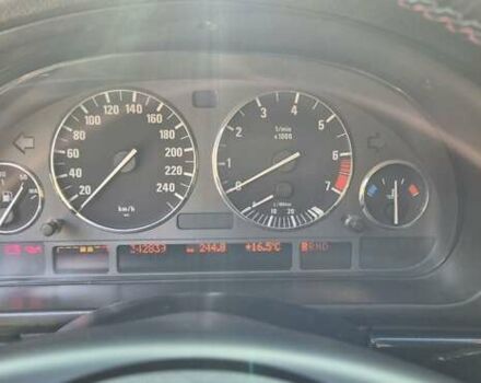 Синий БМВ 5 Серия, объемом двигателя 2.5 л и пробегом 400 тыс. км за 9000 $, фото 21 на Automoto.ua