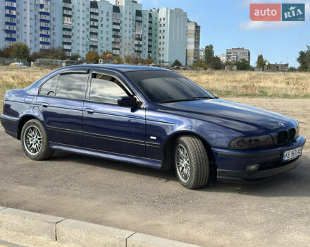 Синий БМВ 5 Серия, объемом двигателя 2 л и пробегом 350 тыс. км за 4800 $, фото 6 на Automoto.ua