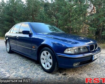Синий БМВ 5 Серия, объемом двигателя 2 л и пробегом 300 тыс. км за 4900 $, фото 2 на Automoto.ua