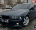 Синий БМВ 5 Серия, объемом двигателя 3.5 л и пробегом 450 тыс. км за 6200 $, фото 1 на Automoto.ua
