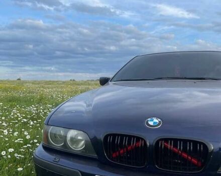 Синий БМВ 5 Серия, объемом двигателя 2 л и пробегом 350 тыс. км за 5500 $, фото 1 на Automoto.ua