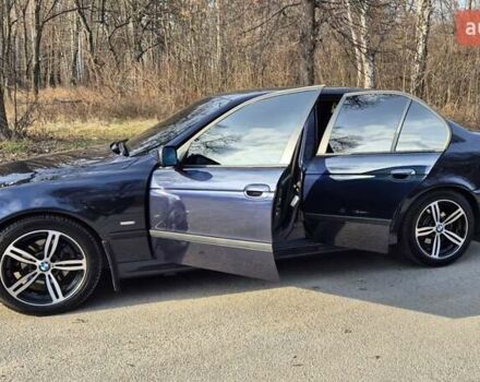 Синий БМВ 5 Серия, объемом двигателя 2.5 л и пробегом 400 тыс. км за 9000 $, фото 8 на Automoto.ua