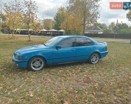 Синий БМВ 5 Серия, объемом двигателя 1.99 л и пробегом 300 тыс. км за 3500 $, фото 5 на Automoto.ua