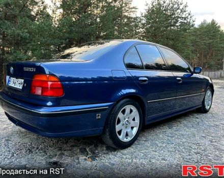 Синий БМВ 5 Серия, объемом двигателя 2 л и пробегом 300 тыс. км за 4900 $, фото 3 на Automoto.ua