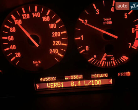 Синий БМВ 5 Серия, объемом двигателя 3.5 л и пробегом 485 тыс. км за 7000 $, фото 11 на Automoto.ua