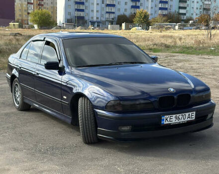 Синий БМВ 5 Серия, объемом двигателя 2 л и пробегом 350 тыс. км за 4800 $, фото 2 на Automoto.ua