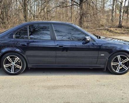 Синий БМВ 5 Серия, объемом двигателя 2.5 л и пробегом 400 тыс. км за 9000 $, фото 3 на Automoto.ua