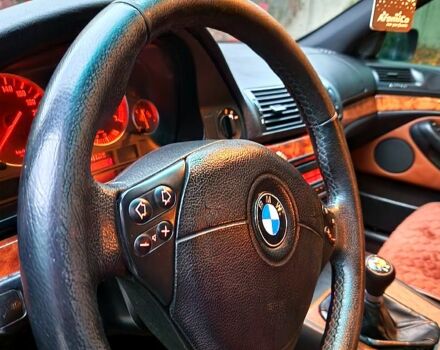 Синий БМВ 5 Серия, объемом двигателя 2.5 л и пробегом 400 тыс. км за 3500 $, фото 6 на Automoto.ua