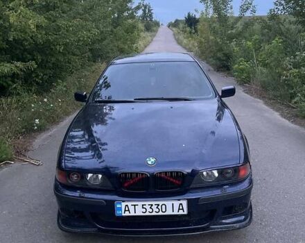 Синий БМВ 5 Серия, объемом двигателя 2 л и пробегом 350 тыс. км за 5500 $, фото 2 на Automoto.ua