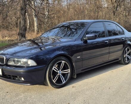 Синий БМВ 5 Серия, объемом двигателя 2.5 л и пробегом 400 тыс. км за 8900 $, фото 2 на Automoto.ua