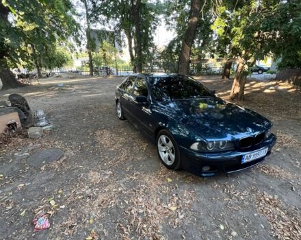 Синій БМВ 5 Серія, об'ємом двигуна 3.5 л та пробігом 450 тис. км за 6500 $, фото 1 на Automoto.ua