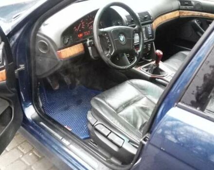 Синий БМВ 5 Серия, объемом двигателя 2.5 л и пробегом 353 тыс. км за 3500 $, фото 6 на Automoto.ua