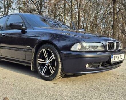 Синий БМВ 5 Серия, объемом двигателя 2.5 л и пробегом 400 тыс. км за 9000 $, фото 27 на Automoto.ua