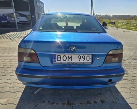 Синій БМВ 5 Серія, об'ємом двигуна 3 л та пробігом 380 тис. км за 2800 $, фото 7 на Automoto.ua