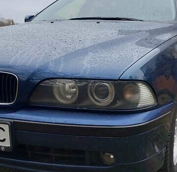 Синий БМВ 5 Серия, объемом двигателя 2.5 л и пробегом 200 тыс. км за 4999 $, фото 22 на Automoto.ua