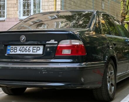 Синий БМВ 5 Серия, объемом двигателя 2 л и пробегом 350 тыс. км за 4300 $, фото 2 на Automoto.ua